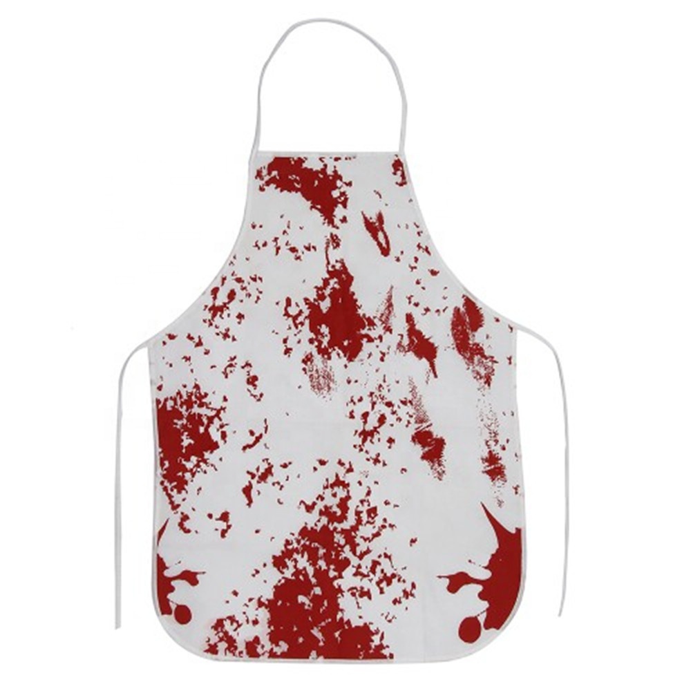 LETSHOLD Disfraz De Carnicero Sangriento Para Hombre – Delantal, Guantes, Sombrero, Cuchillo Y Tatuajes De Terror, Ideal Para Halloween