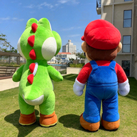 Costume de mascotte gonflable en fourrure de dessin animé, personnalisable avec logo, personnage en peluche pour la publicité et la décoration lors d'événements et de fêtes