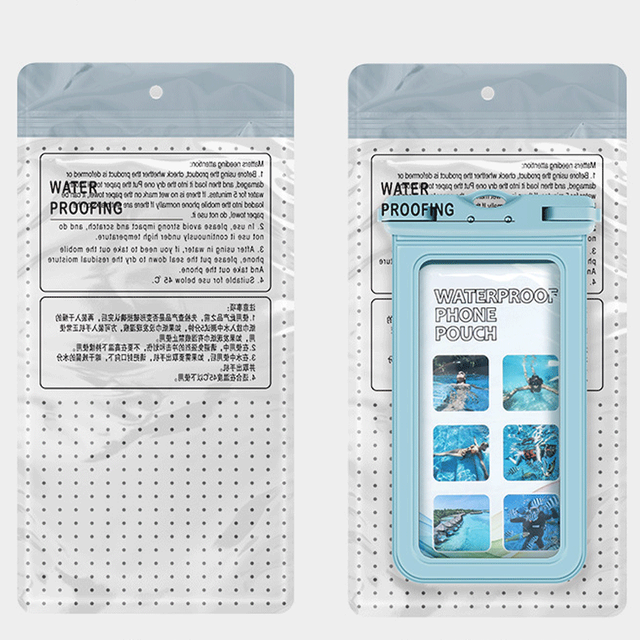 New Design Universal IPX8 Waterproof Case for iPhone 16 15 14 13 Pro Max for Samsung S24 Ultra Cover Waterproof Phone Pouch