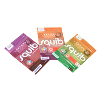 Logo personnalisé chocolat collation bonbons guimauve standup sachets en plastique ziplock emballage ours gommeux