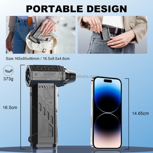 Soplador de Aire Eléctrico Jarvis Turbo Pro, Mini Soplador DIY con Motor sin Escobillas y Batería Extraíble de 6.0Ah para Accesorios de Automóviles - Product Image 5