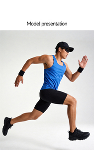 เสื้อกล้ามวิ่งแบบแห้งเร็ว ผ้าตาข่ายระบายอากาศ น้ำหนักเบา ไร้ตะเข็บ พิมพ์ลายแบบซับลิเมชั่น สำหรับวิ่งมาราธอน - Product Image 2