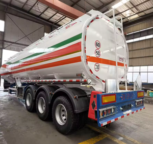 Semirremolque Cisterna de Combustible Diésel de Aluminio Ligero, 3 Ejes, 45000L, 25-30T de Carga Útil para Gasolina y Petróleo - Product Image 1