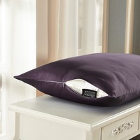 Oreiller en soie de mûrier 100% tissée pour taie d'oreiller en soie 22MM, certifié OEKO-TEX