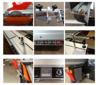 Scie à table horizontale de précision pour le bois, fabriquée en Chine, 380V 5.5kW, outil de découpe de panneaux de bois, machine à travailler le bois