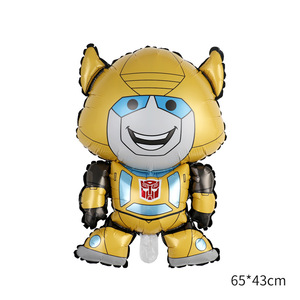 Venta al por mayor <span class=keywords><strong>película</strong></span> <span class=keywords><strong>de</strong></span> dibujos animados Robot aluminio globo trabajador Hornet ELEGE tanque para juguetes <span class=keywords><strong>de</strong></span> <span class=keywords><strong>los</strong></span> niños decoración <span class=keywords><strong>de</strong></span> fiesta <span class=keywords><strong>de</strong></span> feliz cumpleaños - Product Image 3