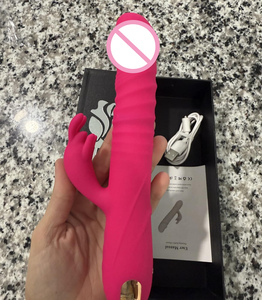 Silicone Clitoral Stimulator Adult Toys G Spot Rabbit <b>Vibrator</b> with 3 <b>Thrust</b> and 10 Vibrate Modes, Sex Toy for Solo and Couple - Product Image 2
