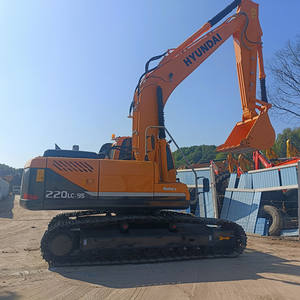 Excavadora usada Hyundai 220LC-9S Precio bajo con motor Cummins Core Excavadora hidráulica de servicio pesado rentable original coreana - Product Image 3