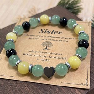 Bracelet en pierre naturelle avec perles de verre colorées, stimulant la confiance, emballage d'exportation sécurisé de premier ordre, codage standardisé - Product Image 5