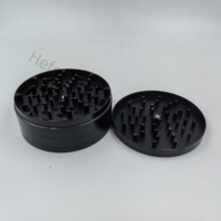 # Nouveauté # Broyeur à herbes manuel en métal tendance, 100 mm, 4 pouces, vente en gros, accessoires pour fumer