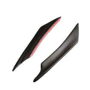DTouch 4 universal Negro parachoques delantero spoiler <span class=keywords><strong>aletas</strong></span> <span class=keywords><strong>EVO</strong></span> spoiler coche universal de fibra de carbono de parachoques delantero <span class=keywords><strong>aletas</strong></span> conservas - Product Image 5
