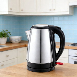 Bouilloires électriques sans fil en acier inoxydable pour <span class=keywords><strong>cuisine</strong></span>, avec interrupteur inférieur, appareils électroménagers - Product Image 6