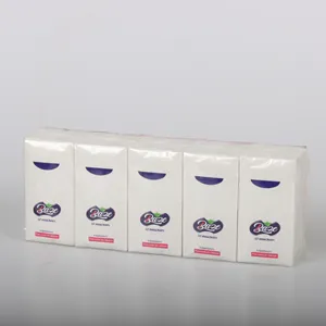 Mouchoir de poche en papier parfumé 3 plis, vente en gros, qualité supérieure, bon prix, impression personnalisée, Mini mouchoir de poche, tissu Facial