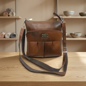 Bolso de Mano Casual para Mujer, de Cuero Genuino, Impermeable, Duradero, con Cierre, Ecológico, Ligero y de Gran Capacidad - Product Image 6