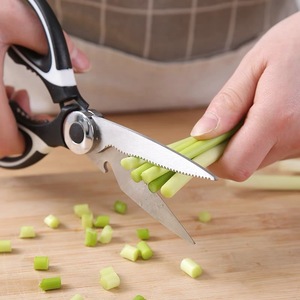 Kitchen Scissors Stainless Steel Heavy Duty For Cutting Vegetables Meat Fish Bones Household Use - Product Image 2