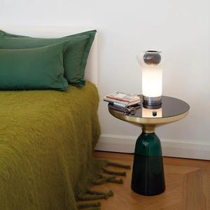 Mesa de centro de cristal redonda moderna nórdica de lujo con características creativas de diseñador para muebles de sala de estar - Product Image 5