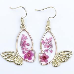 Pendientes <span class=keywords><strong>de</strong></span> Verano Estilo Coreano, Elegantes y Versátiles con Diseño <span class=keywords><strong>de</strong></span> Flor Eterna para Mujer - Product Image 4