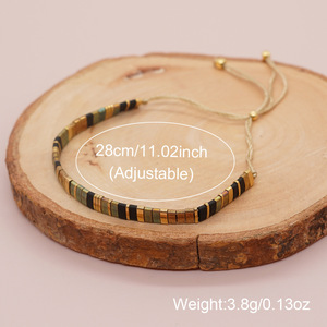 Hot Selling Bohemian Jewelry Handmade Fashion Colorful Beads Adjustable Miyuki TILA <b>Beaded</b> <b>Bracelet</b> for Women Men - Product Image 4