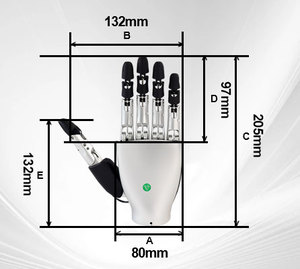 Robot hình người khéo léo nhất tay các công cụ và vật thể thao tác 5 ngón tay tiên tiến với độ chính xác cao hơn - Product Image 3