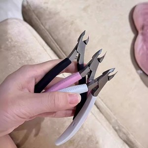 Professionnel en acier inoxydable Nail Art peau morte enlever pédicure réparation mort main peau <span class=keywords><strong>ongles</strong></span> cuticules pinces - Product Image 2