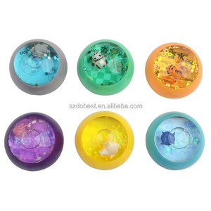 Magneti da Frigo Rotondi con Glitter Liquido 3D, Motivo Glitterato Colorato, Magneti da Frigo Rotondi con Movimento Liquido - Product Image 2