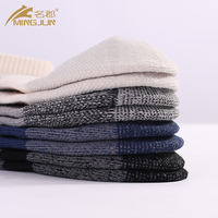 Offre Spéciale Logo personnalisé laine mérinos tricoté équipage chaussettes respirant anti-dérapant extérieur hiver Ski randonnée Sport chaussettes pour les jeunes
