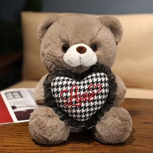 Offre Spéciale en peluche Rose ours en peluche poupée jouet doux en peluche embrasser coeur ours jouet romantique plomb en peluche ours saint valentin cadeau pour <span class=keywords><strong>fille</strong></span> - Product Image 5