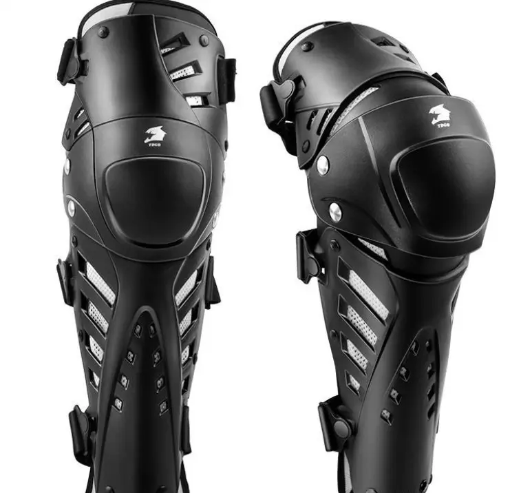 Rodilleras protectoras térmicas para moto, conjunto de 2 rodilleras protectoras para monopatín táctico, para correr