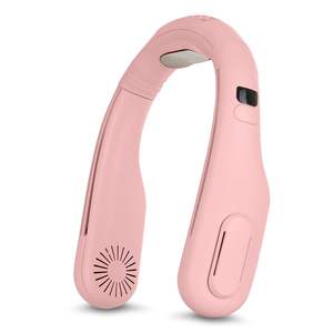 Ventilador de cuello portátil DB con batería de 5000 mAh, 3 velocidades, plegable, para uso en coche y hogar, 5V - Product Image 3