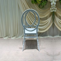Chaises de mariage empilables en résine plastique blanche, style Phoenix Chiavari, pour événements hôteliers et restaurants – Vente en gros à prix réduit
