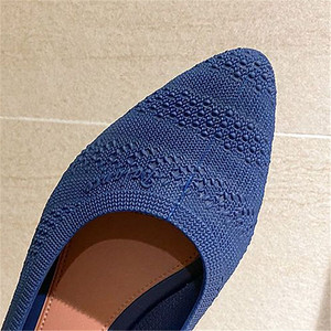 Classic Style <strong>Pointed</strong> <strong>Toe</strong> Women's <strong>Flat</strong> Shoes New Assorted Colors Shallow Mouth PVC Fashionable for Summer Spring and Autumn - Product Image 2