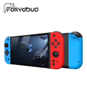 Console <span class=keywords><strong>de</strong></span> jeu portable rétro FORYOBUD G90, écran HD 7 pouces 1024x600, batterie Linux 4000 mAh, 18000 <span class=keywords><strong>jeux</strong></span> intégrés, cadeau portable - Product Image 1