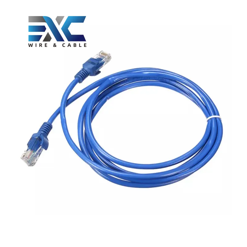 EXC Indoor Outdoor BC UTP Cat6 Cable Ethernet Network Rj45 Connector Patch Ethernet Cat6 Lan Cable