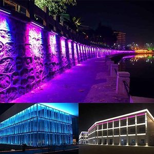 Đèn LED Linh Hoạt Cho Máy Giặt Thanh Đèn RGB Tuyến Tính RGB Chiếu Sáng Kiến Trú<span class=keywords><strong>c</strong></span> IP67 Chống Nướ<span class=keywords><strong>c</strong></span> Cho Tò<span class=keywords><strong>a</strong></span> Nhà Thành Phố - Product Image 6