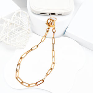 Chaîne spéciale en métal pour téléphone portable en acier inoxydable doré élégant pour étui <span class=keywords><strong>iphone</strong></span> en cuir collier sac ceinture tissu accessoires de téléphone - Product Image 4