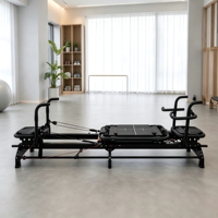 Machine de Pilates Mega Reformer Commerciale pour Entraînement Complet du Corps et Renforcement Musculaire, Équipement Professionnel pour Studio de Fitness OEM