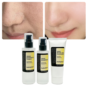 Prodotti Cosmetici Coreani per la Cura della Pelle Anti-Età con Bava di Lumaca e Collagene, Set di Siero Viso ed Essenza Facciale, Crema per la Cura della Pelle con Etichetta Privata - Product Image 2