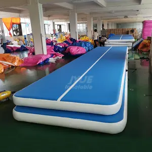 PABRIK Pembuatan Supplier 4M 6M 8M 12M Inflatable Senam Air Tikar, inflatable Biru Australia Air Track untuk Dijual