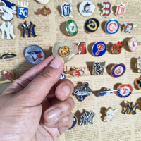 Badges en émail personnalisés pour le baseball, badges en métal émaillé souple ou dur, badges dorés, logos de baseball personnalisés, épingles