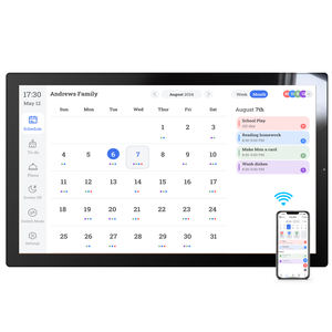 32インチ壁掛けWiFiデジタルカレンダー、<span class=keywords><strong>Google</strong></span>とiCloudと同期、家族計画と報酬システム、CE/ROHS/FCC認証済み - Product Image 1