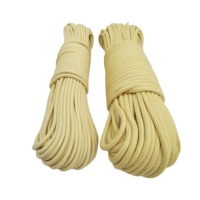 Corde en aramide double tressée résistante au feu 6mm-16mm pour navires-citernes chimiques et pétroliers