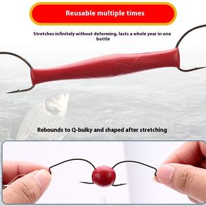 เหยื่อปลอมทรงลูกลอยพลาสติกอ่อนรูปข้าวโพดหวานรสสตรอเบอร์รี่ล่อปลาคาร์พยุโรป - Product Image 2