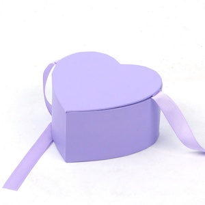 Small Heart Shaped Gift With Ribbon Candy New Year Gift <b>Wedding</b> Chocolate Packaging <b>Box</b> - Product Image 3