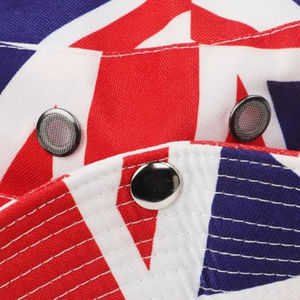 Sombrero <span class=keywords><strong>de</strong></span> Vaquero Americano <span class=keywords><strong>de</strong></span> Doble Cara Solpop para Mujer, con Bandera Union Jack, Ala Ancha, para Fiestas, Partidos <span class=keywords><strong>de</strong></span> Fútbol Mundial - Product Image 5