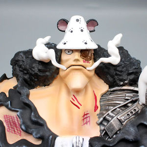 Statue décorative de figurine d'animation <span class=keywords><strong>manga</strong></span> One Piece Bartholemew Kuma GK Oka Shichibukai de 42 cm, <span class=keywords><strong>miroir</strong></span> brisé - Product Image 6