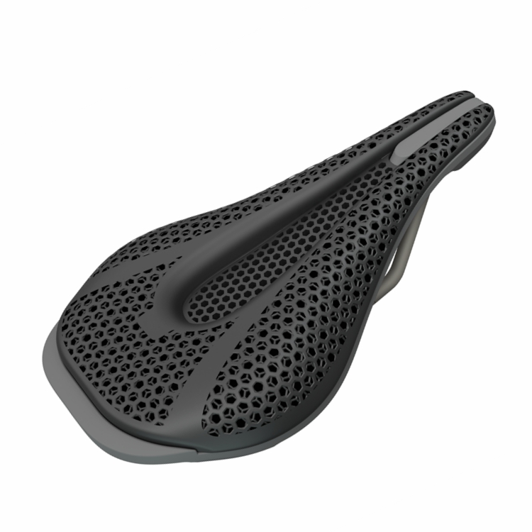 RYET Selle de Vélo Ultra-Légère en Carbone - Coussin de Course Imprimé en 3D (T200-3D Saddle