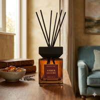 Diffuseur de parfum d'ambiance grande capacité 500ml 1000ml avec bâtonnets en rotin, emballage personnalisé, bouteille de parfum sur mesure, marque privée, OEM