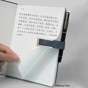 Hot Sale Customizable A5 <b>Notebook</b> PU Leather Journal Thread Sewing Promotional Gift for School <b>Diary</b> - Product Image 5