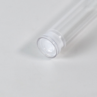 Botol Lotion Plastik Transparan Mini Tanpa Udara dengan Wadah Isi Ulang 5ml 10ml 12ml 15ml untuk Kemasan Perawatan Pribadi