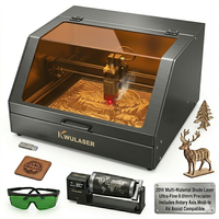 Graveur laser miniature professionnel DIY, graveur laser de bureau, machine de découpe laser CNC compacte pour le travail du bois et l'artisanat